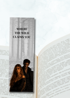author_17 Bookmark | Where the wild claims you | Printable goodie
